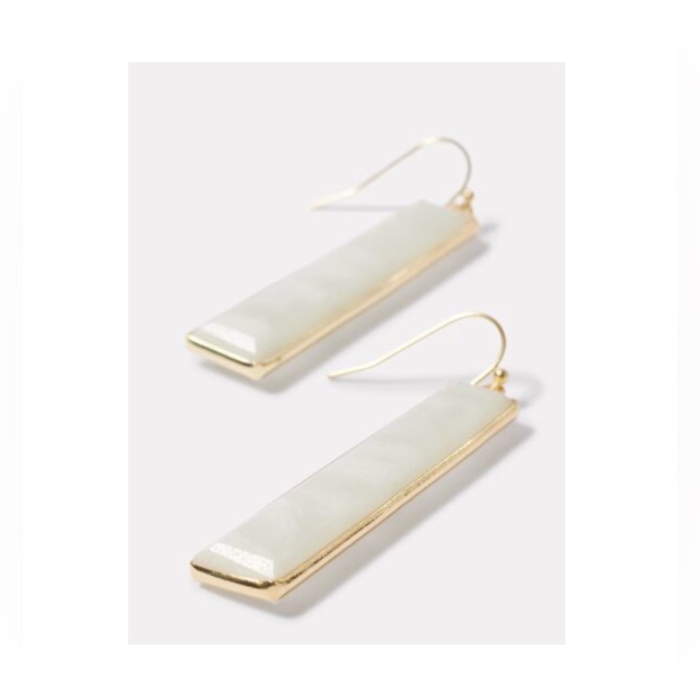 Evereve Amazonite stone drop earring - Picture 4 of 7
